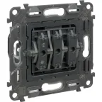 Valena IN MATIC Выключатель трехклавишный 10АХ 250В Винтовые зажимы