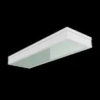 Светильник светодиодный VARTON C170/UGL медицинский встраиваемый/накладной 16 Вт CRI90 4000 K 595х185х68 мм IP54 с закаленным стеклом EM