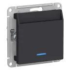 ВЫКЛЮЧАТЕЛЬ ATLASDESIGN карточный, механизм, КАРБОН