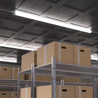 Светильник промышленный линейный ДСП 45 Вт 4500 лм 4000К AC 220В IP65 1470х60х55мм матовый сквозная проводка соеденяется в линию UNIVERSAL Gauss