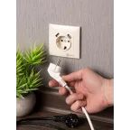 Валенсия розетка 1-местная с/з 16А кремовая с защ. штор. с 2 USB 2,1А