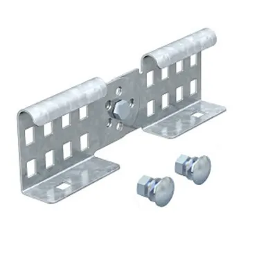 Соединитель кабельного лестничного лотка шарнирный 64x210