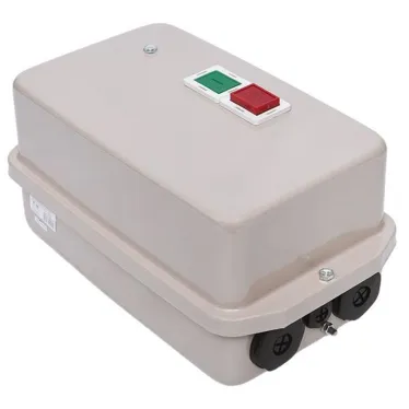 Пускатель в корпусе IP65 КМЭ 40А 230В с РТЭ и индикатором PROxima