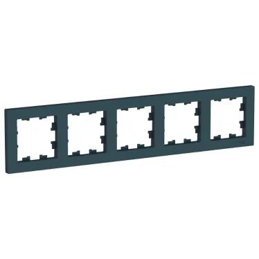 Рамка пятипостовая ATLASDESIGN универсальная изумруд