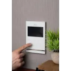 Видеодомофон IPV-01 бел. 4'' TFT 4пр. 2 канала IP20