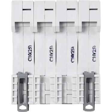 RX3 Авт.выключатель 4,5кА 10А 4П C