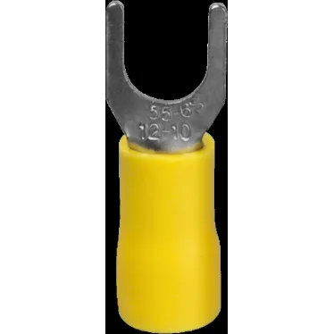 Наконечник вилочный НВИ 6-6, желтый (50шт/уп.) Navigator