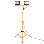 Прожектор на штативе 2*70W 6400К 220V черный IP65 , LL-504 | 41544 | FERON
