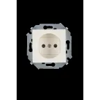 15 Розетка 2P 16А 250В винтовой зажим слоновая кость