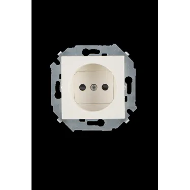 15 Розетка 2P 16А 250В винтовой зажим слоновая кость