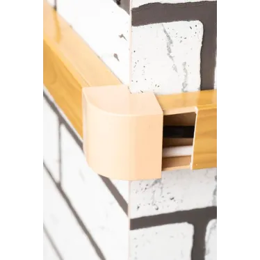 Угол внешний (40х25) (4 шт) Plast под светлое дерево