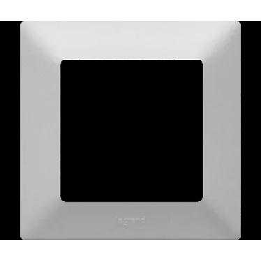 Valena LIFE Рамка 1 пост алюминий универсальная