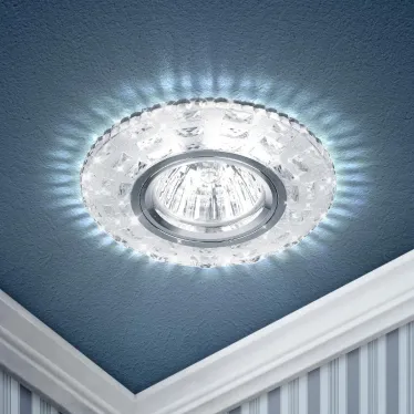 DK LD8 SL/WH Точечные светильники декор cо светодиодной подсветкой MR16, прозрачный