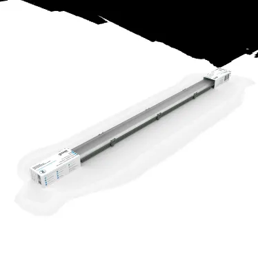 Светильник под светодиодную лампу ДСП 1хG13 AC 220В IP65 1276х60х55мм Пластик сквозная проводка для лампы 1200мм LITE Gauss