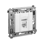 Avanti Розетка RJ-45 в стену, 5e одинарная, ''Белое облако''