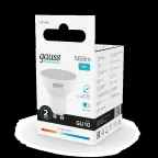 Лампа светодиодная LED 9 Вт 660 лм 4100К софит MR16 нейтральный GU10 AC 220В Elementary Gauss