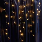                  Гирлянда бахрома LED желтый 4.5х0.7м IP44
               