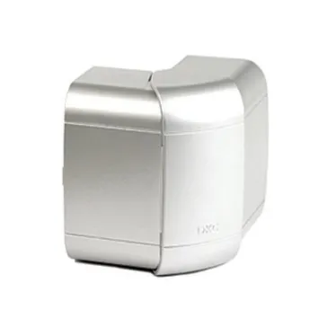 Угол 80-120 градусов внешний 140х50мм изменяемый серый металлик