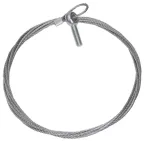 Трос стальной с рым-болтом М6 3м