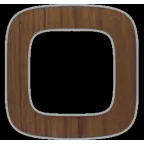 Valena ALLURE Рамка 1 пост орех универсальная