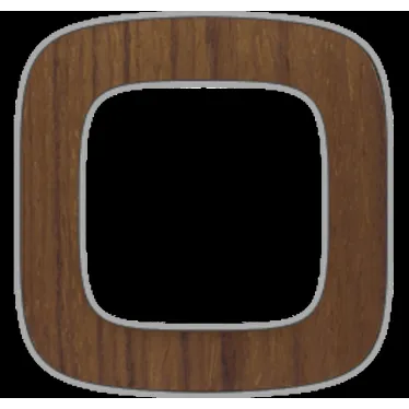 Valena ALLURE Рамка 1 пост орех универсальная