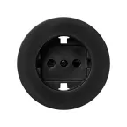 Накладка на розетку 75432-, 75464-39, S88, графит