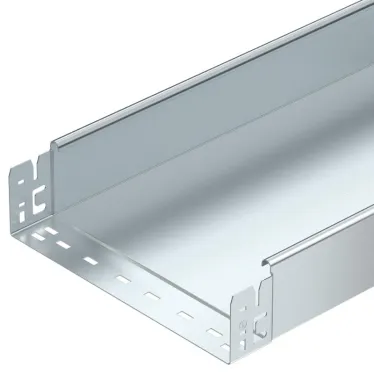 Кабельный листовой лоток неперфорированный 85x400x3050 горячий цинк