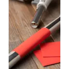 Трубка термоусаживаемая ТУТ нг 40/20 красная рулон PROxima