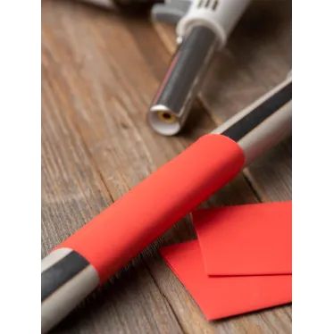 Трубка термоусаживаемая ТУТ нг 40/20 красная рулон PROxima