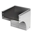 Угол CDV 90 вертикальный внешний основание 150 H50 в комплекте с крепежными элементами и соединительными пластинами