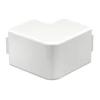 Крышка внешнего угла кабельного канала WDK 60x60 мм (ПВХ,белый)
