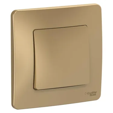 BLANCA скрытой установки одноклавишный переключатель (cх.6), 10A, 250B, титан