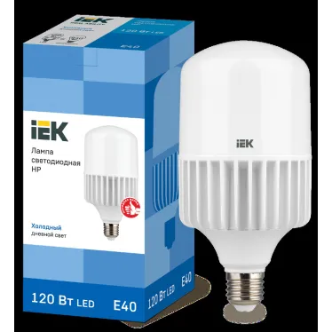 Лампа светодиодная HP 120Вт 230В 6500К E40 IEK