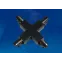 Соединитель для шинопроводов Х-образный черный UBX-A41 BLACK 1 POLYBAG