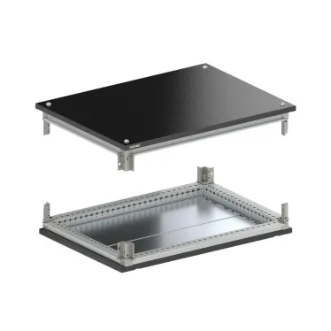 Комплект, крыша и основание, для шкафов CQE N, 400X1200 мм