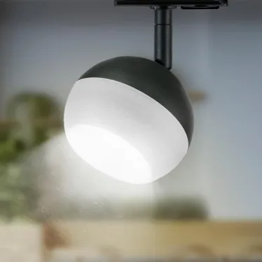 Светильник трековый TR46 - GX53 BK однофазный под лампу GX53 черный под лампу GX53, лампа в комплект не входит