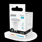 Лампа светодиодная LED 5.5 Вт 450 лм 4100К софит MR16 нейтральный GU10 AC 220В Elementary Gauss