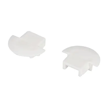 Заглушка для MIC-F белая с отверстием (ARL, Пластик)