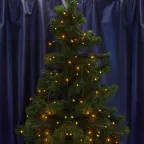                  Гирлянда линейная LED желтый 20м с контроллером
               