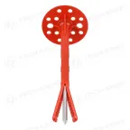 Дюбель для теплоизоляции 10х180 с металлическим гвоздем (500шт)