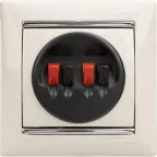 VALENA Рамка 1 пост жемчужная