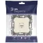Розетка RJ45, Эра Elegance, сл.кость, 14-3107-02