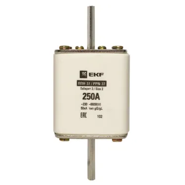 Вставка плавкая ППН-37 400/250А габарит 2