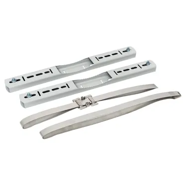 Крепление на столб монтажной полосой (ширина шкафадо 400 мм) Basic