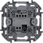 Переключатель без фиксации (кнопка) с Н.О./Н.З. контактом INSPIRIA 6 A 250 В~ алюминий