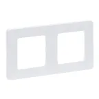 Рамка 2 поста INSPIRIA белая