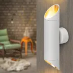 Светильник настенный WL52 WH/GD 2*GU10 2*12Вт IP20 белый, золото