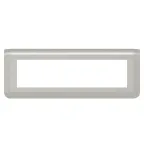 Рамка Mosaic 8 модулей - алюминий