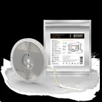 Лента светодиодная LED 2835/120-SMD 9.6 Вт/м 290 лм/м 3000К DC 12В IP66 8мм (ZIP bag 5м) Elementary Gauss