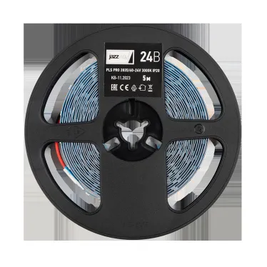 Лента светодиодная PLS PRO 2835/ 60-24V 3000K IP20 -5m Jazzway